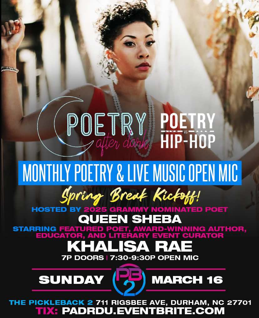 Poetry After Dark w/ Queen Sheba